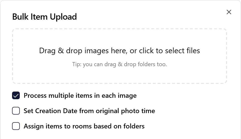 Multiple Items Mode Detection