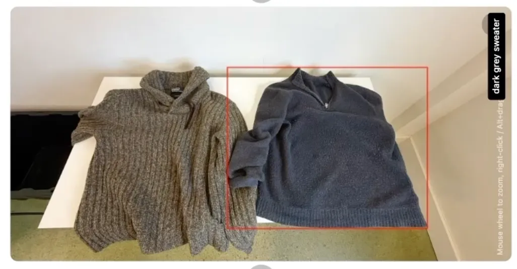Item with multi-mode symbol showing full view